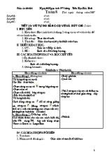 Giáo án Tin học lớp 4 - Tiết 15 đến 36 - Năm học 2007-2008 - Nguyễn Ngọc Anh